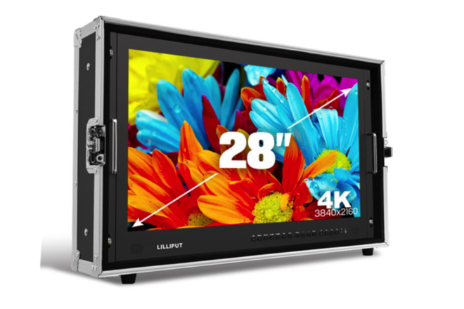 28inch Lilliput 4k field monitor