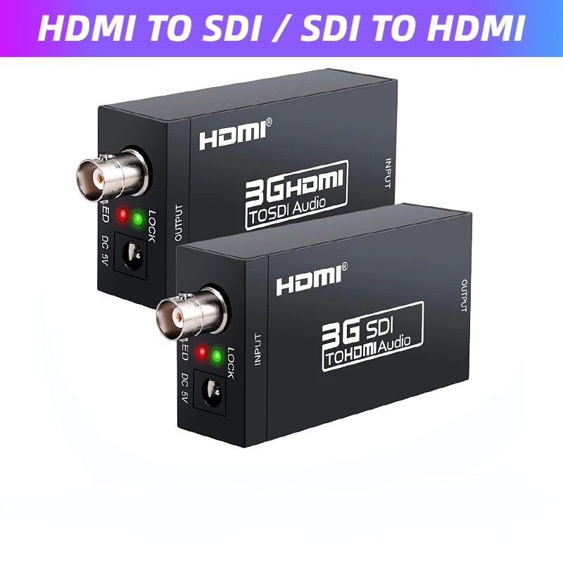 3G SDI to HDMI Audio Converter