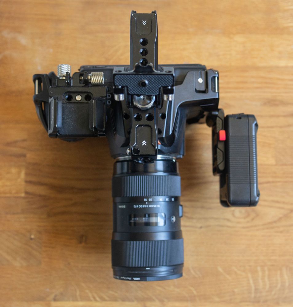 Blackmagic V-Mount Power Rig