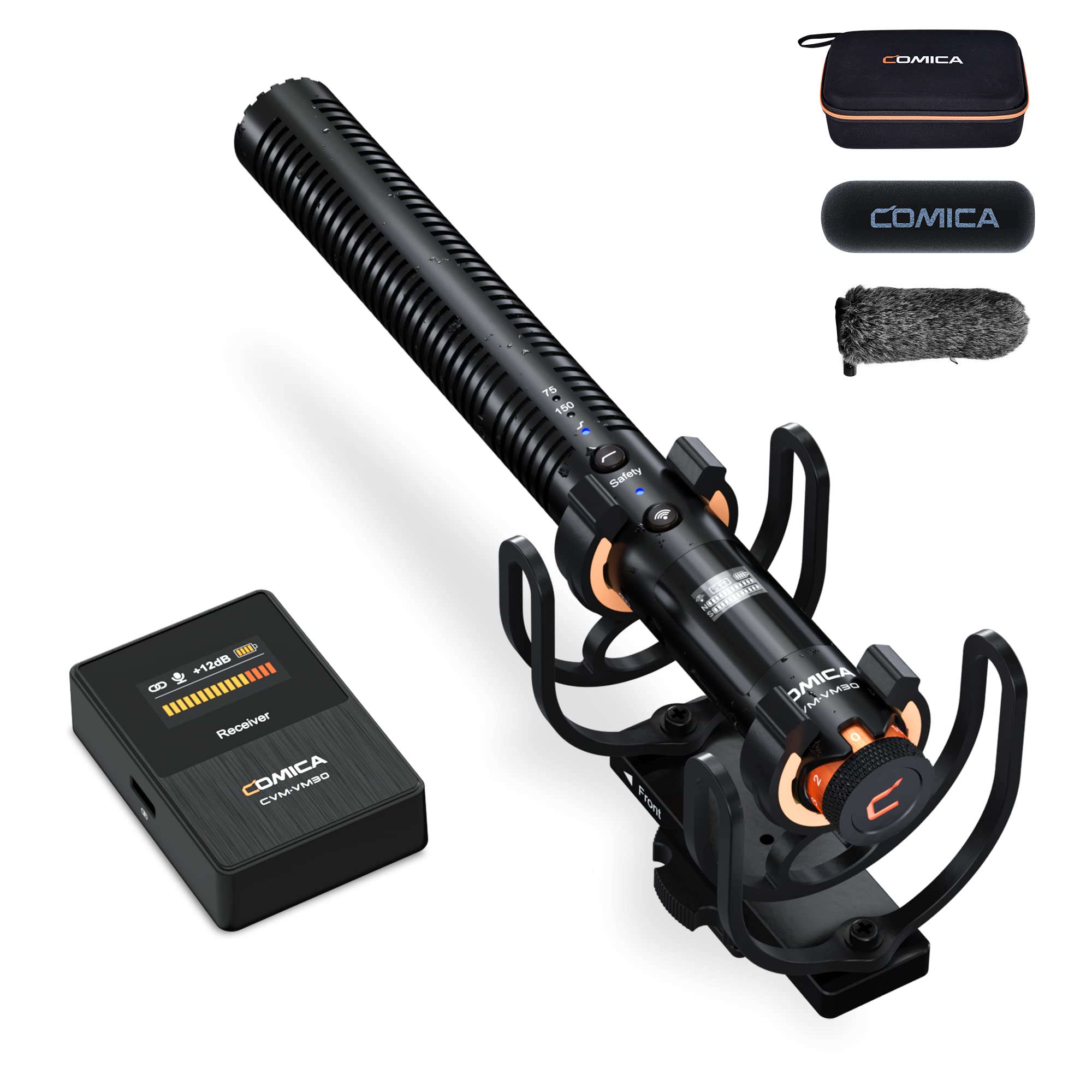 Comica Audio VM30 Wireless Shortgun Microphone (BOOM MIC)