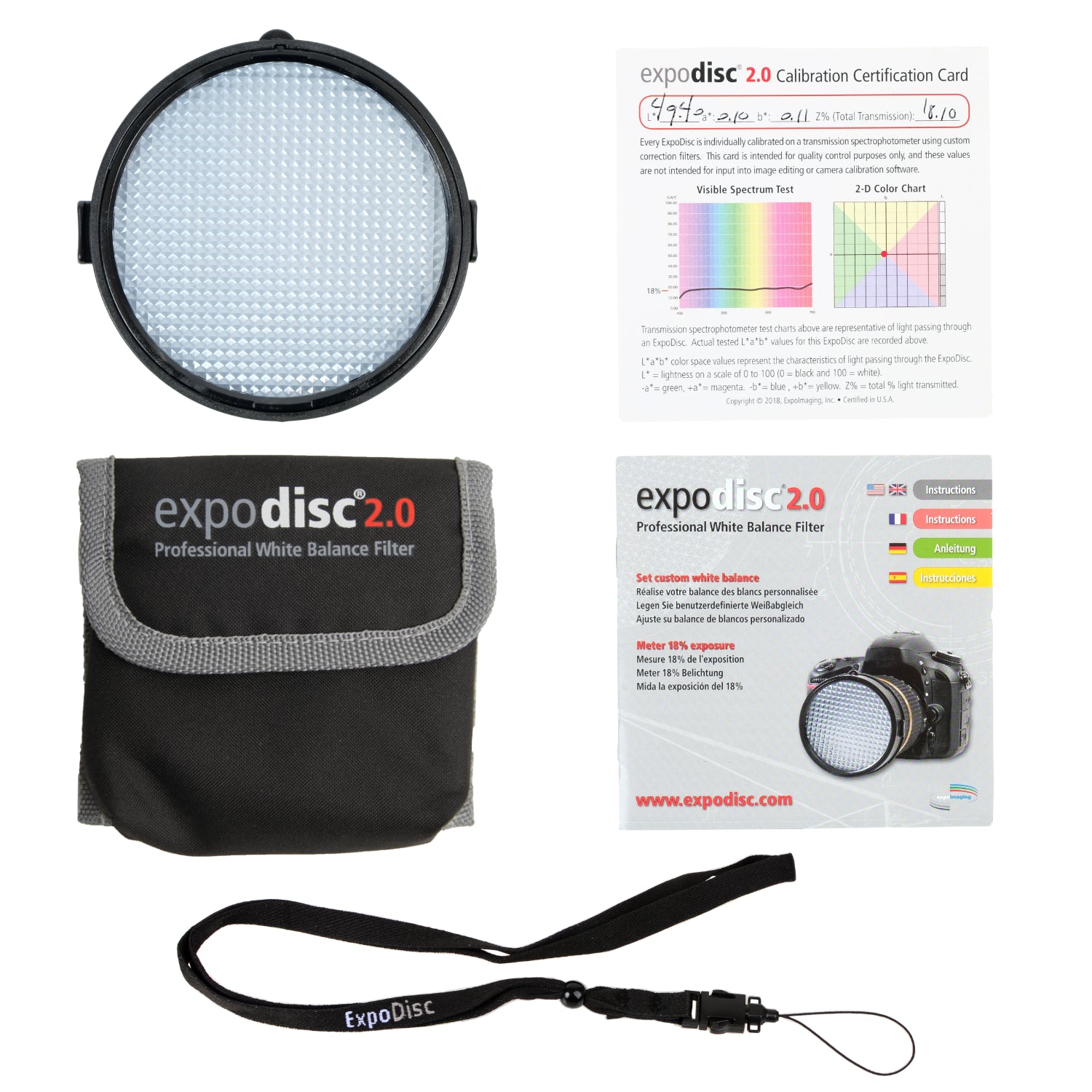 Expodisc 2.0 Professional White Balance Filter