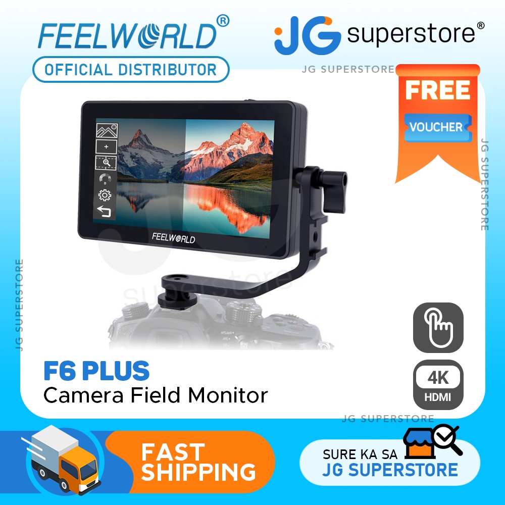 FEELWORLD F6 Plus 5.5 inch DSLR Camera Field Touch Screen Monitor