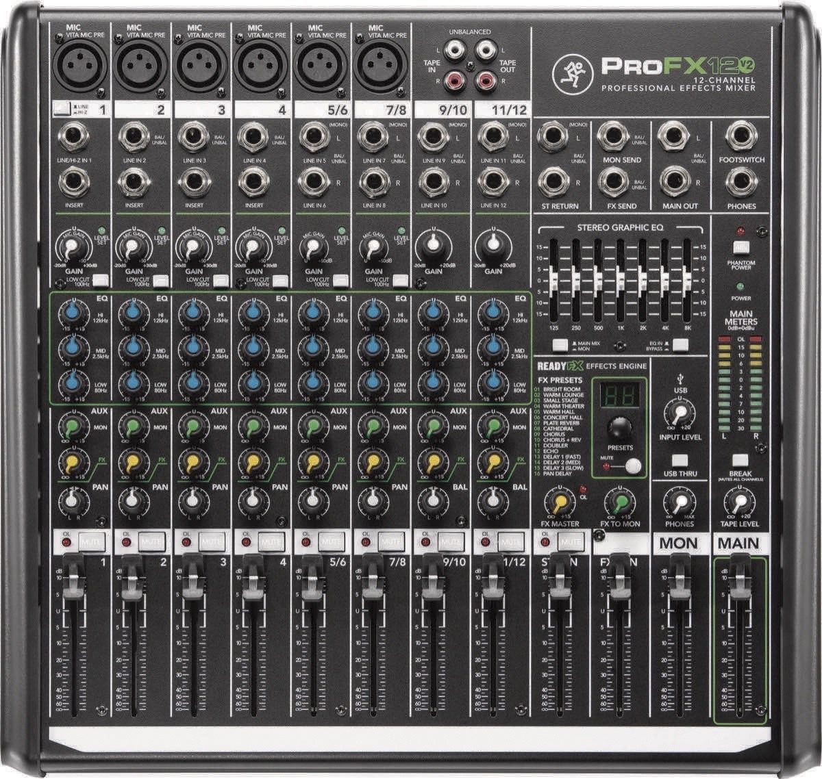 Mackie Pro fx12 channel Mixer